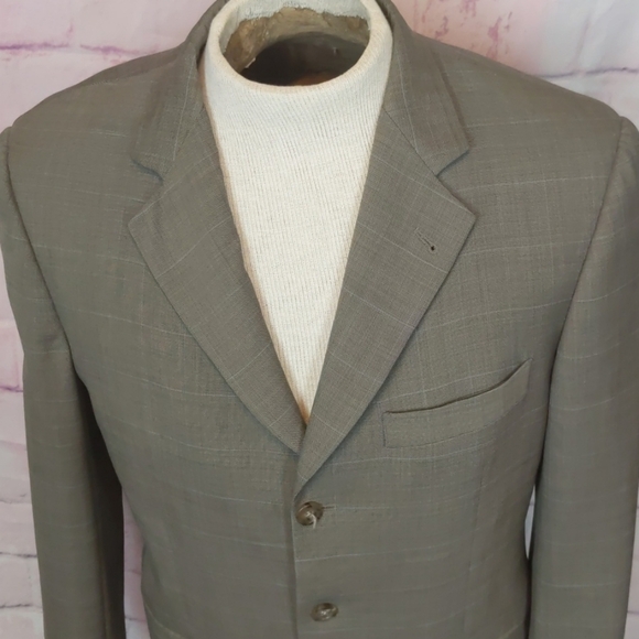 Burberry London mens blazer size 40r - Picture 2 of 7